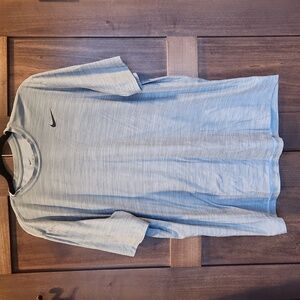 Mens Nike Heather Grey Dri-Fit